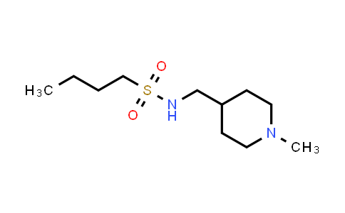 CAS No. 1210511-41-3, N-[(1-methylpiperidin-4-yl)methyl]butane-1-sulfonamide