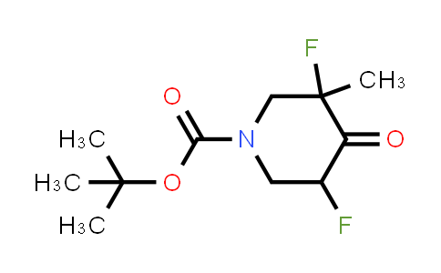 DY849079 | 2660254-42-0 | tert-butyl 3,5-difluoro-3-methyl-4-oxo-piperidine-1-carboxylate