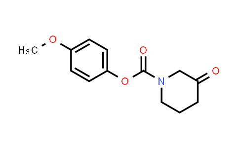 CAS No. 1893020-35-3, (4-methoxyphenyl) 3-oxopiperidine-1-carboxylate