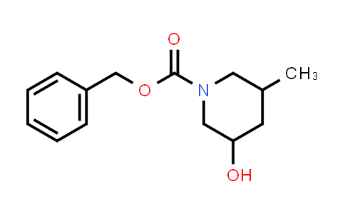 CAS No. 1935544-27-6, benzyl 3-hydroxy-5-methylpiperidine-1-carboxylate