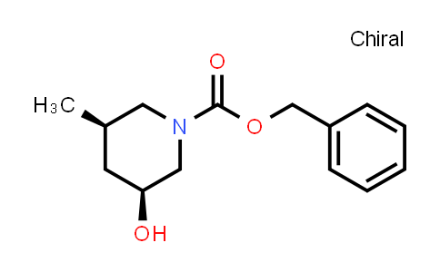 1932368-17-6 | benzyl (3S,5R)-3-hydroxy-5-methylpiperidine-1-carboxylate