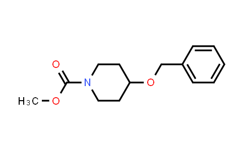 CAS No. 1854178-06-5, methyl 4-(benzyloxy)piperidine-1-carboxylate