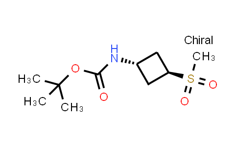 DY849103 | 2145004-83-5 | tert-butyl trans-N-(3-methylsulfonylcyclobutyl)carbamate