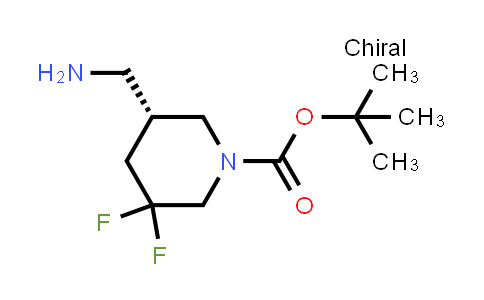CAS No. 2380942-98-1, tert-butyl (5R)-5-(aminomethyl)-3,3-difluoropiperidine-1-carboxylate