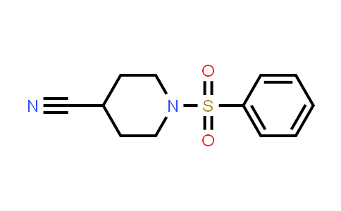 DY849124 | 91567-13-4 | 4-Piperidinecarbonitrile, 1-(phenylsulfonyl)-