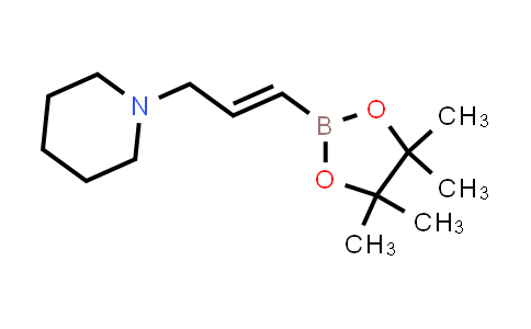 CAS No. 2640477-97-8, 1-[3-(4,4,5,5-tetramethyl-1,3,2-dioxaborolan-2-yl)allyl]piperidine