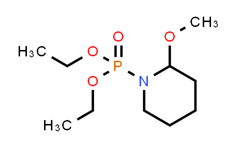 CAS No. 91411-18-6, diethyl (2-methoxypiperidin-1-yl)phosphonate