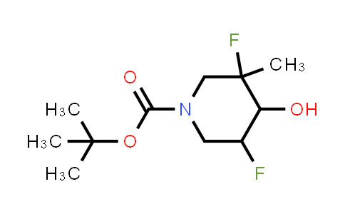 CAS No. 2660254-43-1, tert-butyl 3,5-difluoro-4-hydroxy-3-methyl-piperidine-1-carboxylate