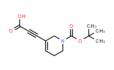 CAS No. 2644232-17-5, 1(2H)-Pyridinecarboxylic acid, 3-(2-carboxyethynyl)-5,6-dihydro-, 1-(1,1-dimethylethyl) ester