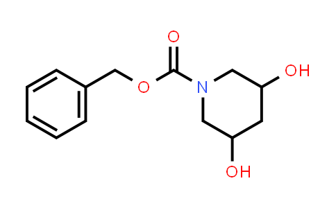 CAS No. 2166995-82-8, benzyl 3,5-dihydroxypiperidine-1-carboxylate
