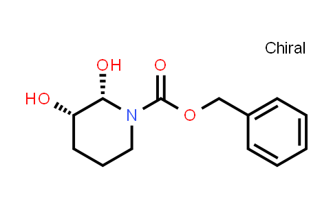 CAS No. 442513-56-6, benzyl (2S,3S)-2,3-dihydroxypiperidine-1-carboxylate
