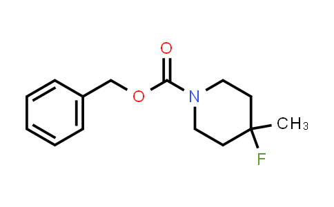 CAS No. 1374655-85-2, benzyl 4-fluoro-4-methylpiperidine-1-carboxylate