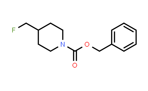 CAS No. 2024132-85-0, benzyl 4-(fluoromethyl)piperidine-1-carboxylate