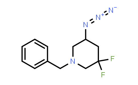 CAS No. 1256080-93-9, 5-azido-1-benzyl-3,3-difluoro-piperidine