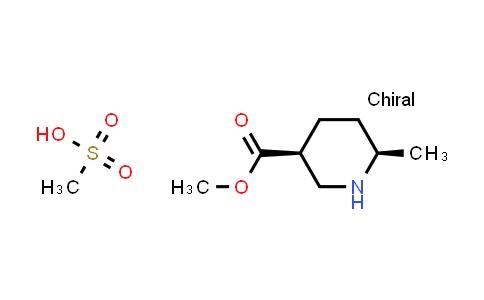 DY849182 | 2940856-74-4 | methanesulfonic acid;methyl (3S,6R)-6-methylpiperidine-3-carboxylate