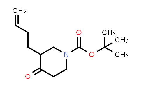 CAS No. 1698457-89-4, tert-butyl 3-(but-3-en-1-yl)-4-oxopiperidine-1-carboxylate