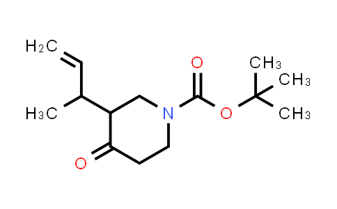 CAS No. 1697354-45-2, tert-butyl 3-(but-3-en-2-yl)-4-oxopiperidine-1-carboxylate