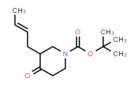 DY849187 | 1704440-61-8 | tert-butyl 3-(but-2-en-1-yl)-4-oxopiperidine-1-carboxylate