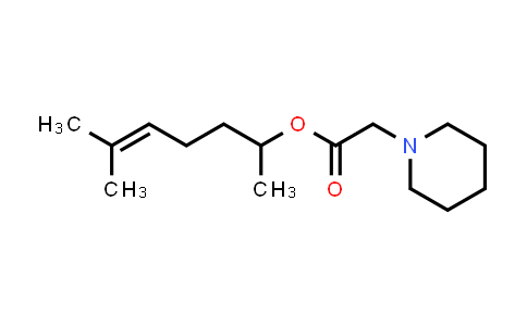 CAS No. 351335-99-4, 6-methylhept-5-en-2-yl 2-(piperidin-1-yl)acetate