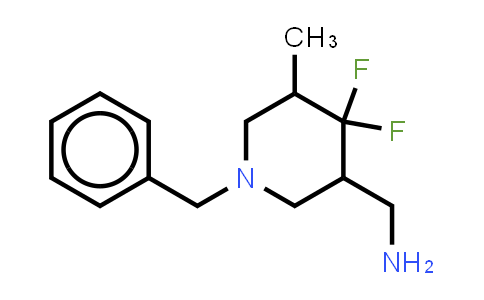 CAS No. 2366184-49-6, (1-benzyl-4,4-difluoro-5-methyl-3-piperidyl)methanamine