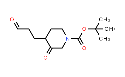 DY849233 | 2357776-42-0 | tert-butyl 3-oxo-4-(3-oxopropyl)piperidine-1-carboxylate