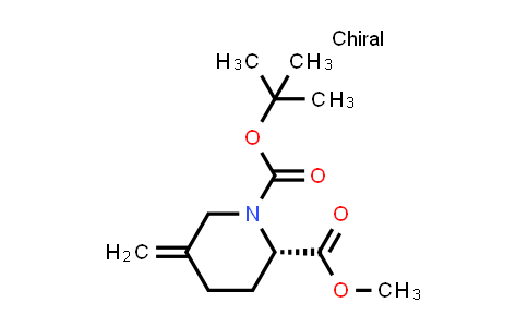 CAS No. 2761524-33-6, 1-tert-butyl 2-methyl (2S)-5-methylidenepiperidine-1,2-dicarboxylate