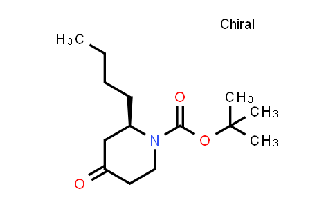 CAS No. 1391730-32-7, tert-butyl (2R)-2-butyl-4-oxopiperidine-1-carboxylate