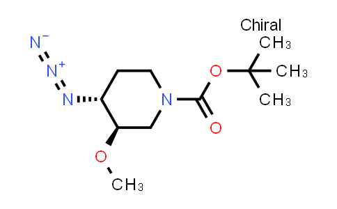 MC849258 | 859855-05-3 | tert-butyl trans-4-azido-3-methoxy-piperidine-1-carboxylate