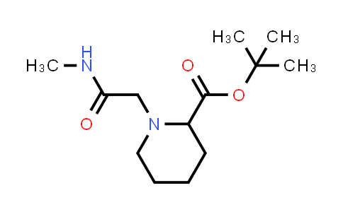 CAS No. 2993839-88-4, tert-butyl 1-[(methylcarbamoyl)methyl]piperidine-2-carboxylate