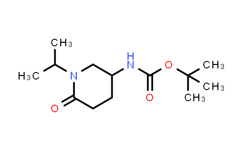 CAS No. 2891599-72-5, tert-butyl N-[6-oxo-1-(propan-2-yl)piperidin-3-yl]carbamate