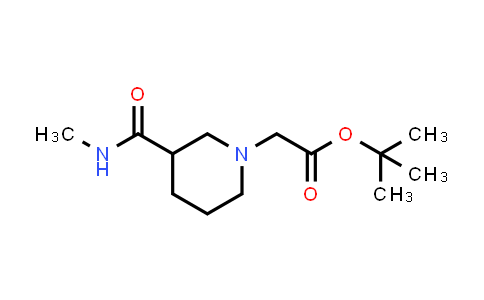 DY849279 | 2997375-73-0 | tert-butyl 2-[3-(methylcarbamoyl)piperidin-1-yl]acetate