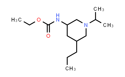 CAS No. 1553786-44-9, ethyl N-[1-(propan-2-yl)-5-propylpiperidin-3-yl]carbamate