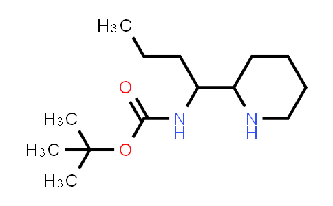 CAS No. 2168340-70-1, tert-butyl N-[1-(piperidin-2-yl)butyl]carbamate