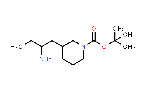 DY849313 | 2024062-51-7 | tert-butyl 3-(2-aminobutyl)piperidine-1-carboxylate