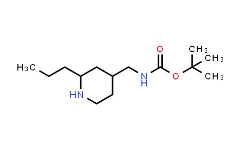 CAS No. 1780726-28-4, tert-butyl N-[(2-propylpiperidin-4-yl)methyl]carbamate