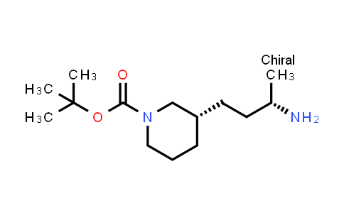 DY849317 | 2349703-83-7 | tert-butyl (3S)-3-[(3S)-3-aminobutyl]piperidine-1-carboxylate