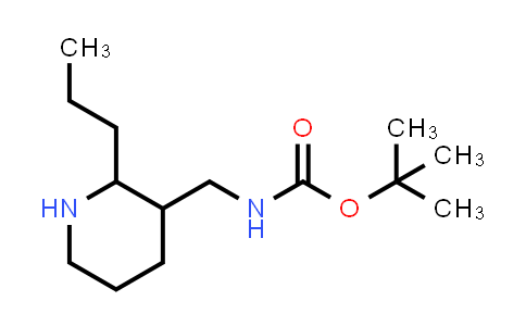 CAS No. 1782546-84-2, tert-butyl N-[(2-propylpiperidin-3-yl)methyl]carbamate