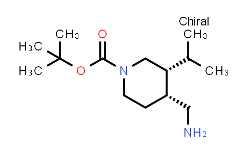 DY849328 | 2940868-73-3 | tert-butyl cis-4-(aminomethyl)-3-isopropyl-piperidine-1-carboxylate