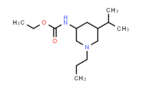 CAS No. 1547272-59-2, ethyl N-[5-(propan-2-yl)-1-propylpiperidin-3-yl]carbamate