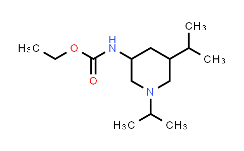 1553522-56-7 | ethyl N-[1,5-bis(propan-2-yl)piperidin-3-yl]carbamate