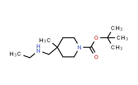 CAS No. 1702501-46-9, tert-butyl 4-[(ethylamino)methyl]-4-methylpiperidine-1-carboxylate