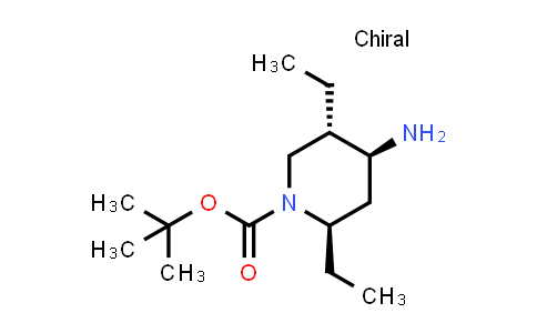 DY849340 | 2940873-13-0 | tert-butyl rel-(2R,4S,5S)-4-amino-2,5-diethyl-piperidine-1-carboxylate