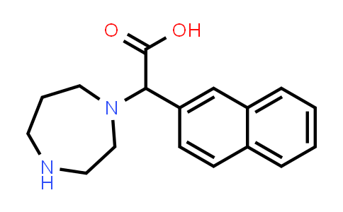 CAS No. 1218598-47-0, 2-(1,4-diazepan-1-yl)-2-(2-naphthyl)acetic acid