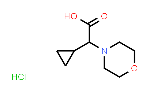 1354951-16-8 | 2-cyclopropyl-2-(morpholin-4-yl)acetic acid hydrochloride