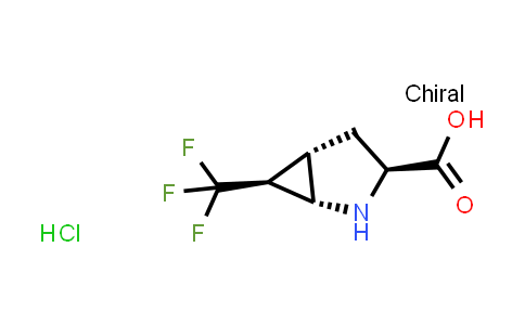 1212424-47-9 | rel-(1S,3S,5S,6S)-6-(trifluoromethyl)-2-azabicyclo[3.1.0]hexane-3-carboxylic acid;hydrochloride