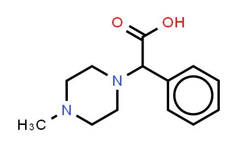 CAS No. 347186-24-7, 2-(4-methylpiperazin-1-yl)-2-phenylacetic acid