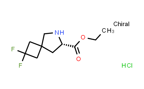 2920240-25-9 | ethyl (7S)-2,2-difluoro-6-azaspiro[3.4]octane-7-carboxylate;hydrochloride