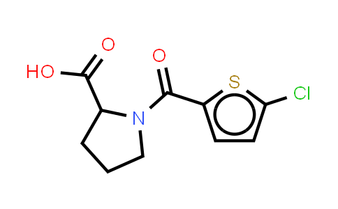 351493-11-3 | 1-(5-chlorothiophene-2-carbonyl)pyrrolidine-2-carboxylic acid