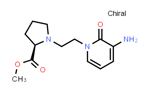 MC849499 | 2171110-39-5 | methyl (2R)-1-[2-(3-amino-2-oxo-1-pyridyl)ethyl]pyrrolidine-2-carboxylate