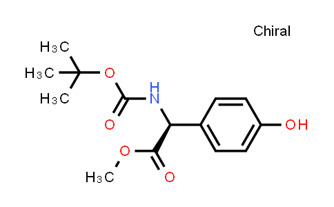 225517-15-7 | methyl (2S)-2-(tert-butoxycarbonylamino)-2-(4-hydroxyphenyl)acetate